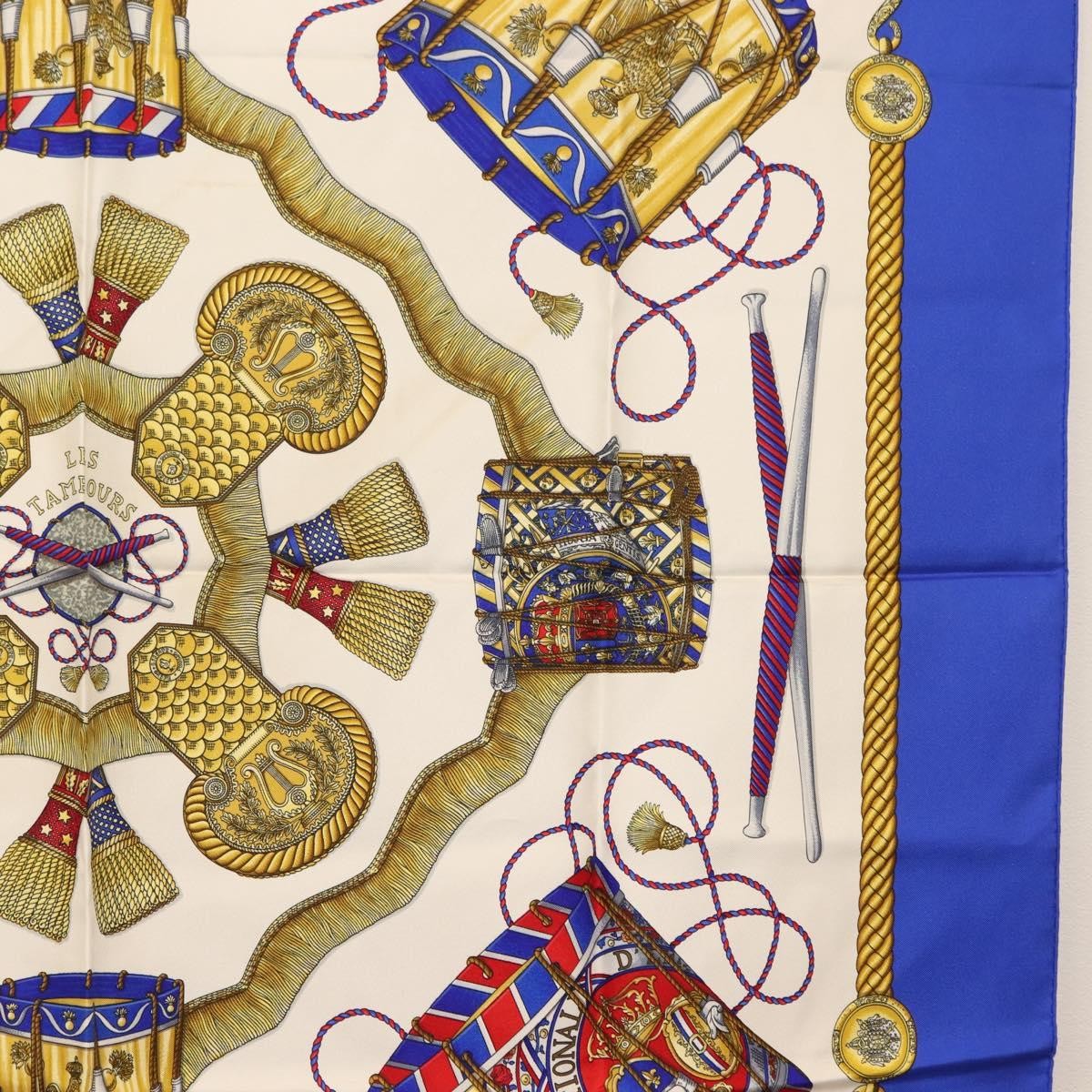 Hermes Carré 90 Silk multicolor, BLUE, SILK, Scarve & shawl