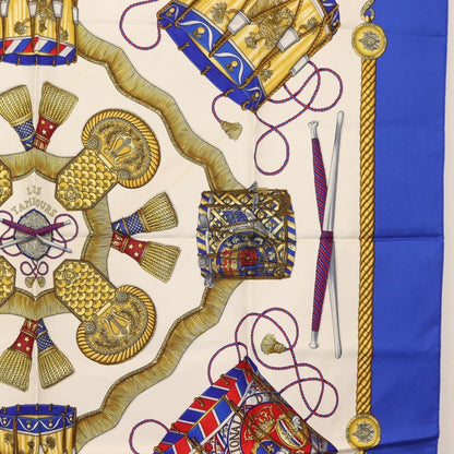 Hermes Carré 90 Silk multicolor, BLUE, SILK, Scarve & shawl