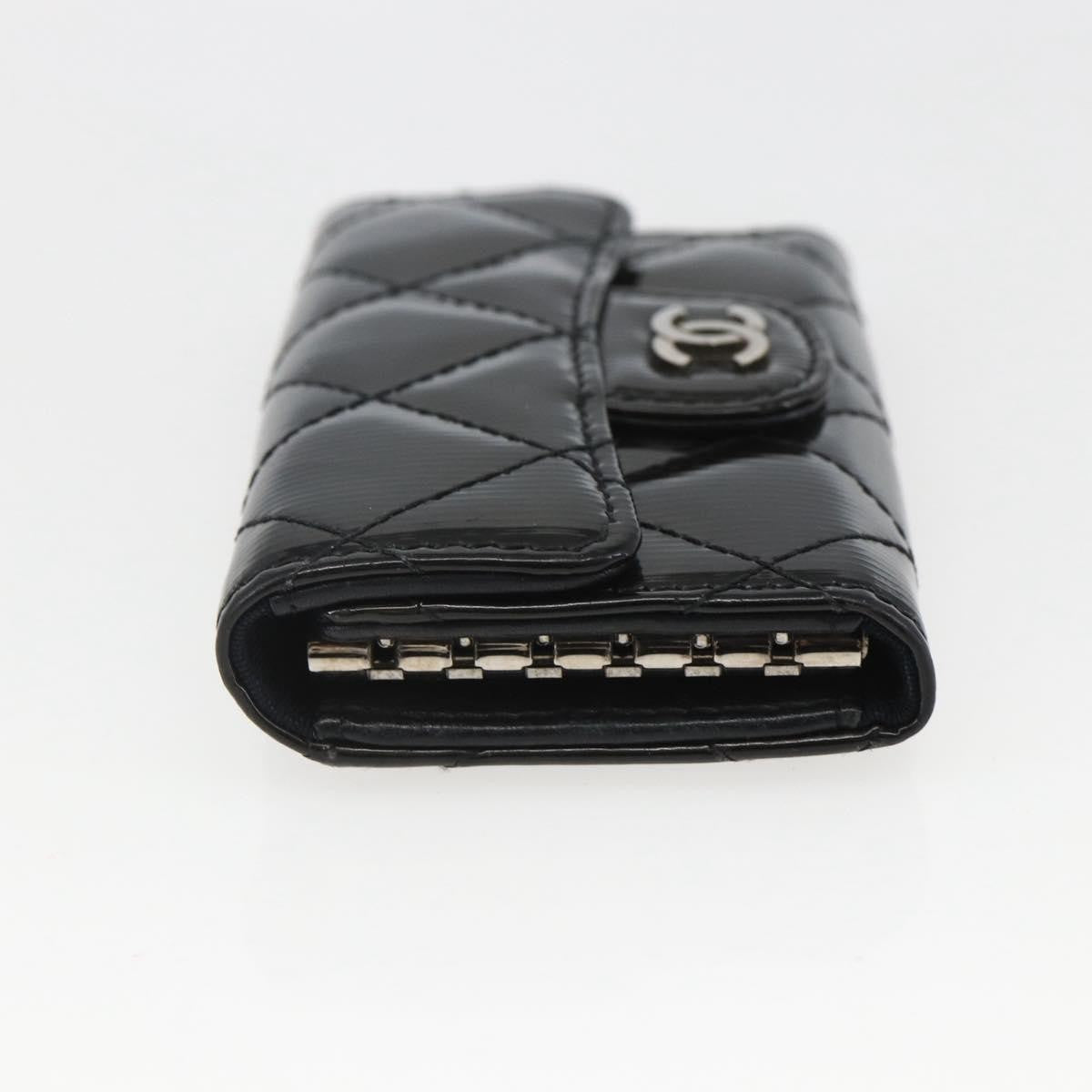 Chanel Vintage CC Keychain Metal, BLACK, EMERALD, Charms and Keychains