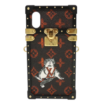 Louis Vuitton Bumper iPhone Case Shoulder Strap Canvas, BLACK, CANVAS, Tech accessory