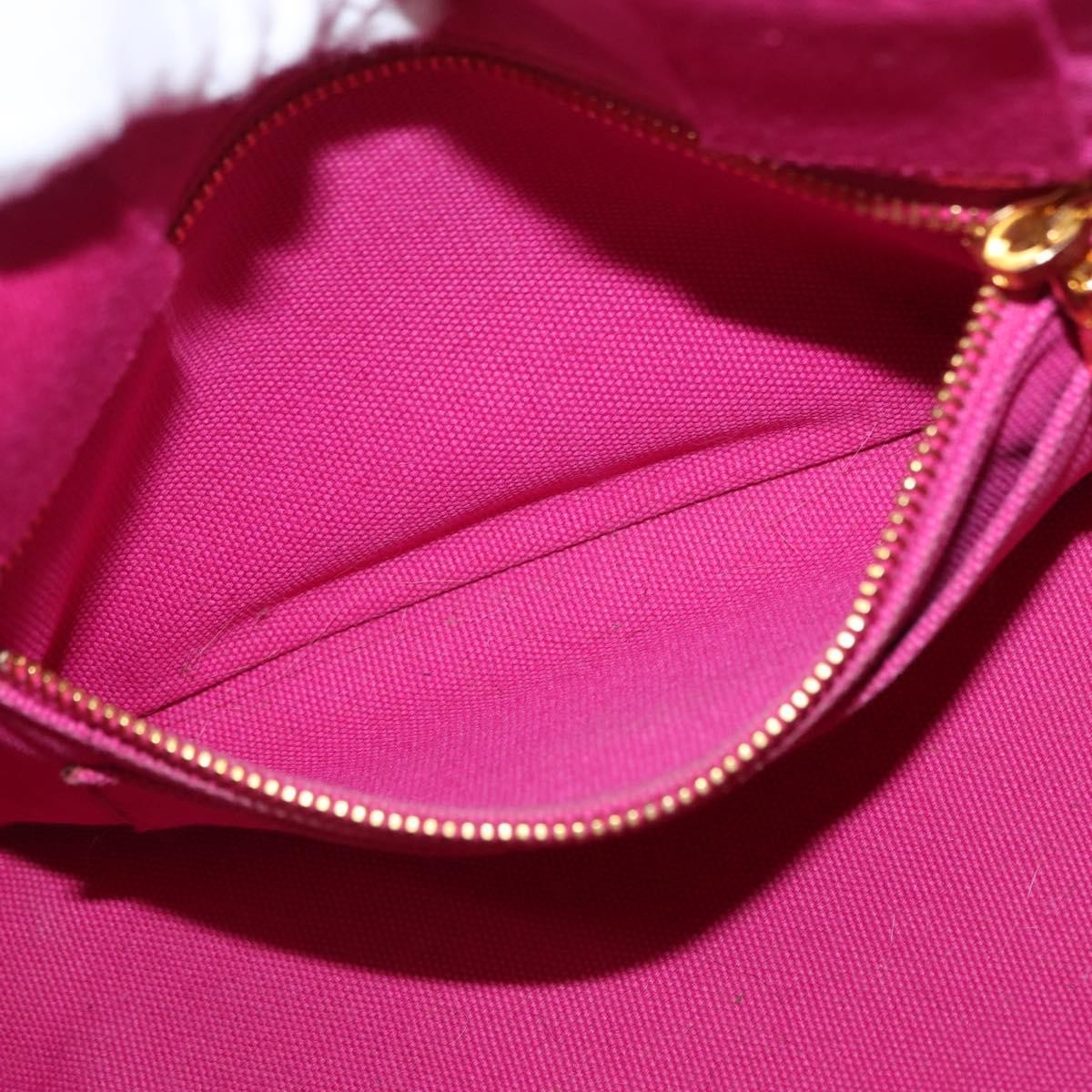 Prada Canapa Open Tote Canvas, PINK, CANVAS, Tote bag