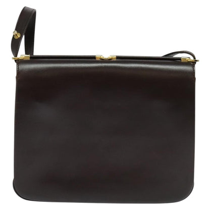 Bally Vintage Shoulder Bag Leather, BROWN, LEATHER, Shoulder bag