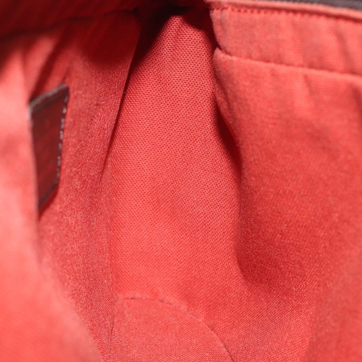 Louis Vuitton Geronimos Waist Bag Damier, BROWN, CANVAS, Shoulder bag