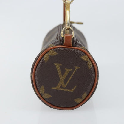 Louis Vuitton Papillon Pochette Monogram Canvas, BROWN, CANVAS, Clutche & pouche