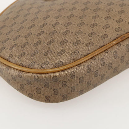 Gucci Micro GG supreme shoulder bag GG canvas, Beige, PVC, Shoulder Bag