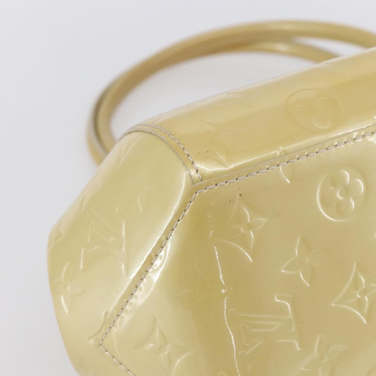 Louis Vuitton Sherwood Handbag Monogram Vernis, BEIGE, PATENT_LEATHER, Handbag