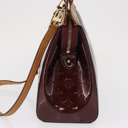 Louis Vuitton Brea Handbag Monogram Vernis, BURGUNDY, PATENT_LEATHER, Handbag