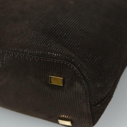 Celine Handbag Suede, BROWN, SUEDE, Handbag