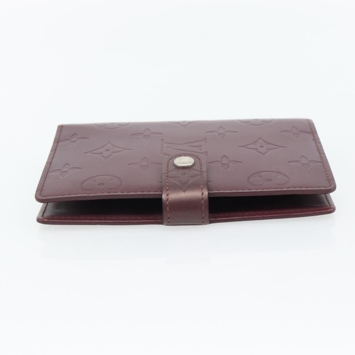Louis Vuitton Agenda Cover Monogram Canvas, Purple, Canvas, Clutch