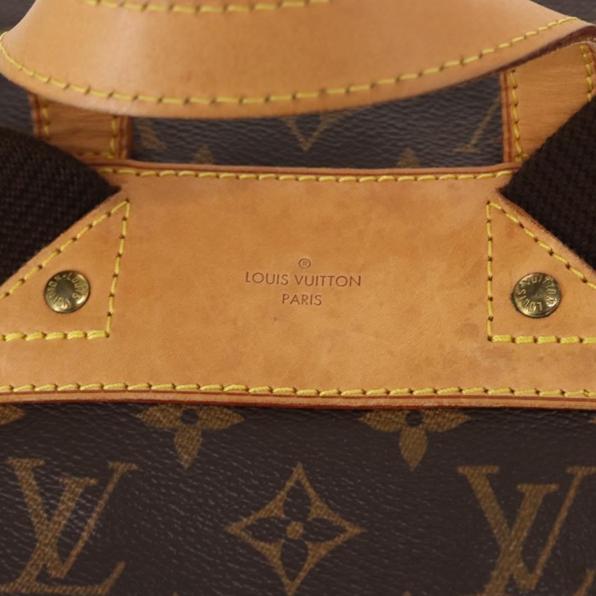 Louis Vuitton Bosphore Backpack Monogram Canvas, BROWN, CANVAS, Backpack