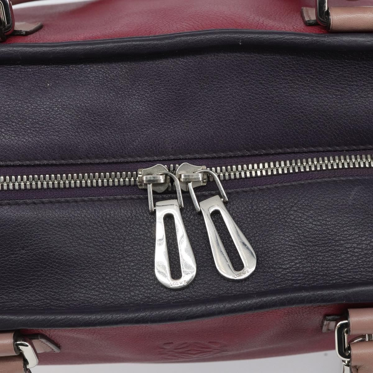 Loewe Amazona Bag Leather, RED, LEATHER, Handbag