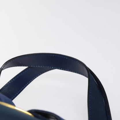 Salvatore Ferragamo Vala Handbag Suede, BLUE, SUEDE, Handbag