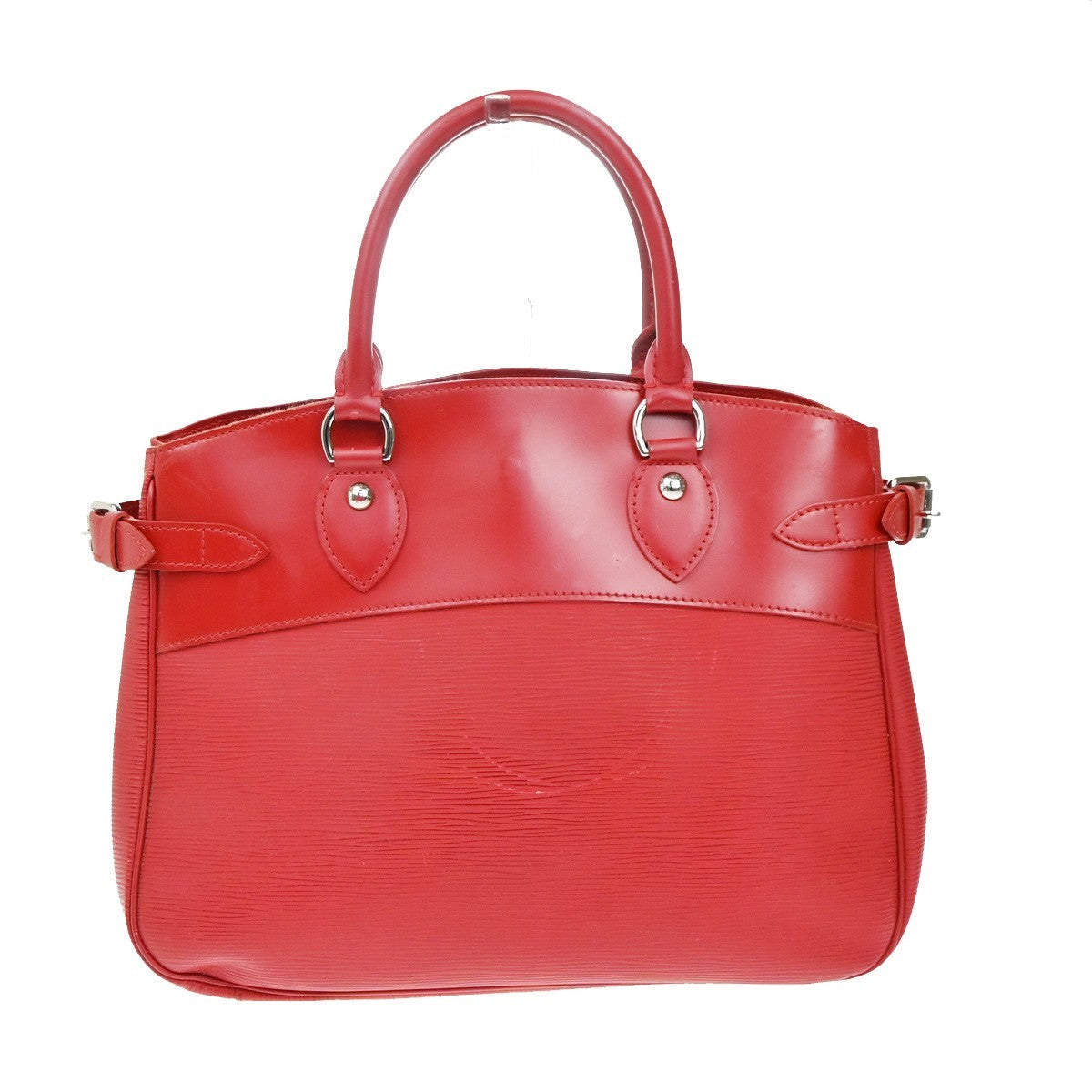 Louis Vuitton Passy Tote Epi Leather, RED, LEATHER, Tote bag