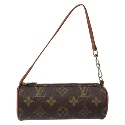 Louis Vuitton Papillon Pochette Monogram Canvas, BROWN, CANVAS, Handbag