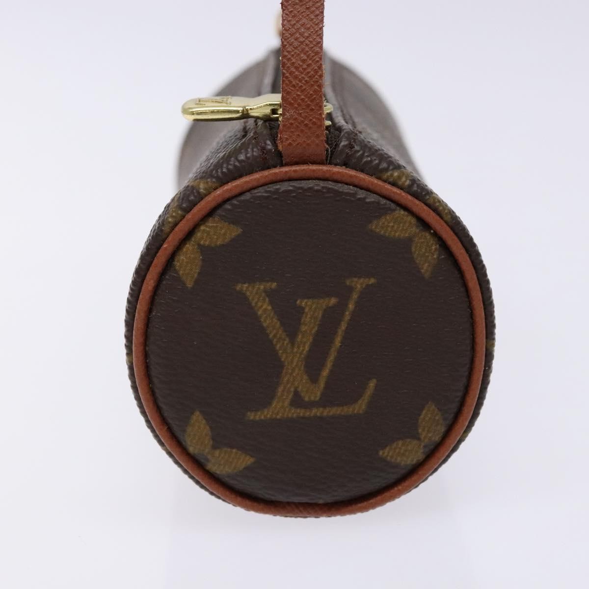 Louis Vuitton Papillon Pochette Monogram Canvas, BROWN, CANVAS, Handbag