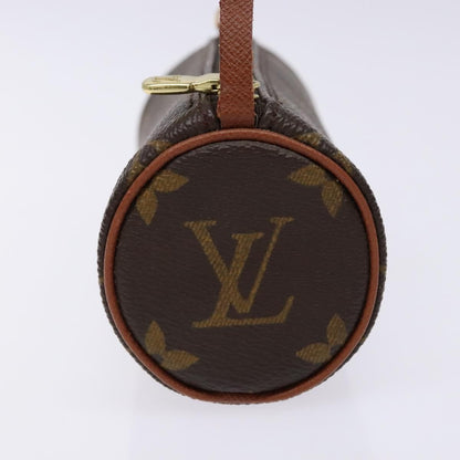 Louis Vuitton Papillon Pochette Monogram Canvas, BROWN, CANVAS, Handbag
