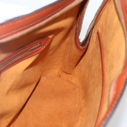 Louis Vuitton Lussac Handbag Epi Leather, BROWN, LEATHER, Shoulder bag