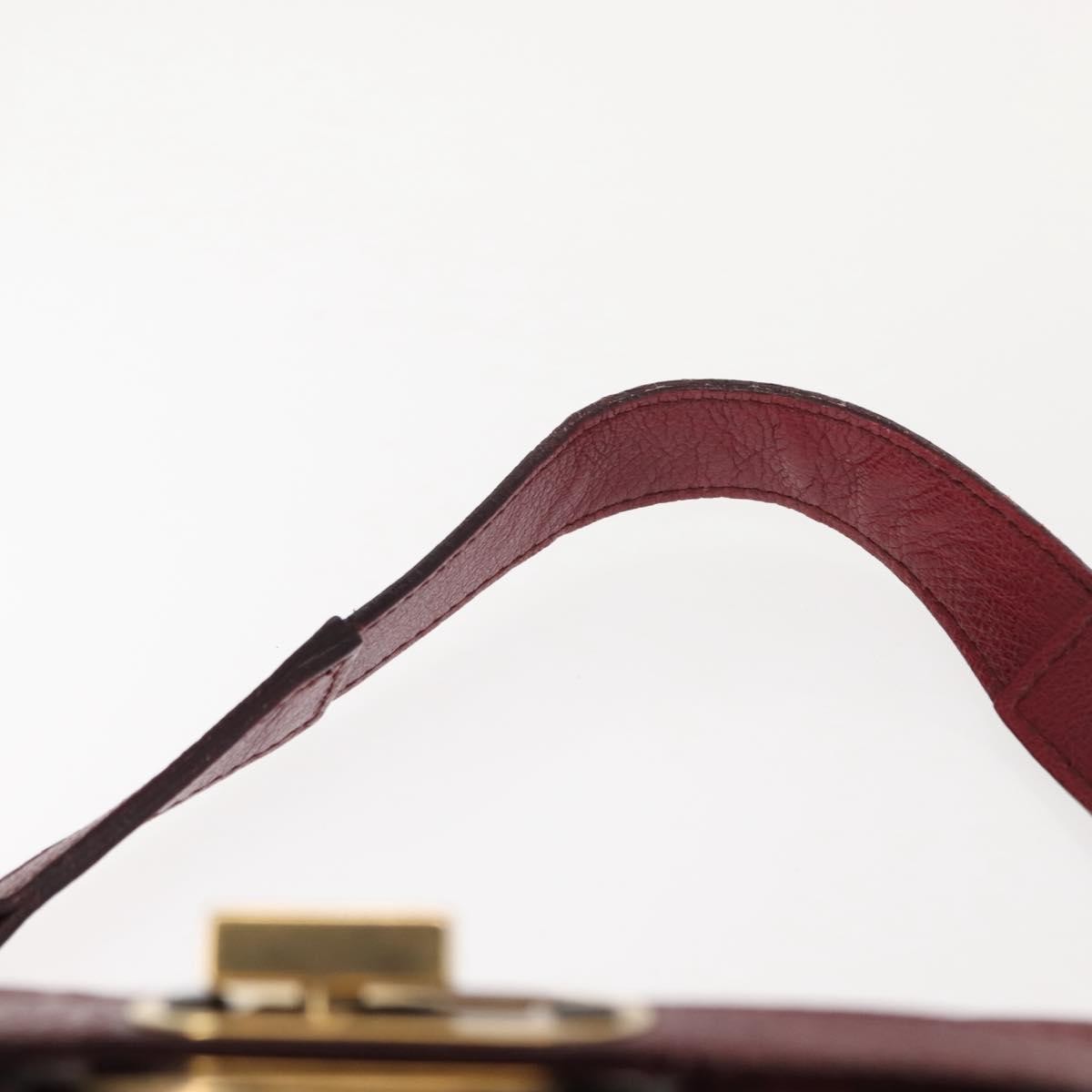 Burberry Shoulder Bag Leather, RED, LEATHER, Shoulder bag