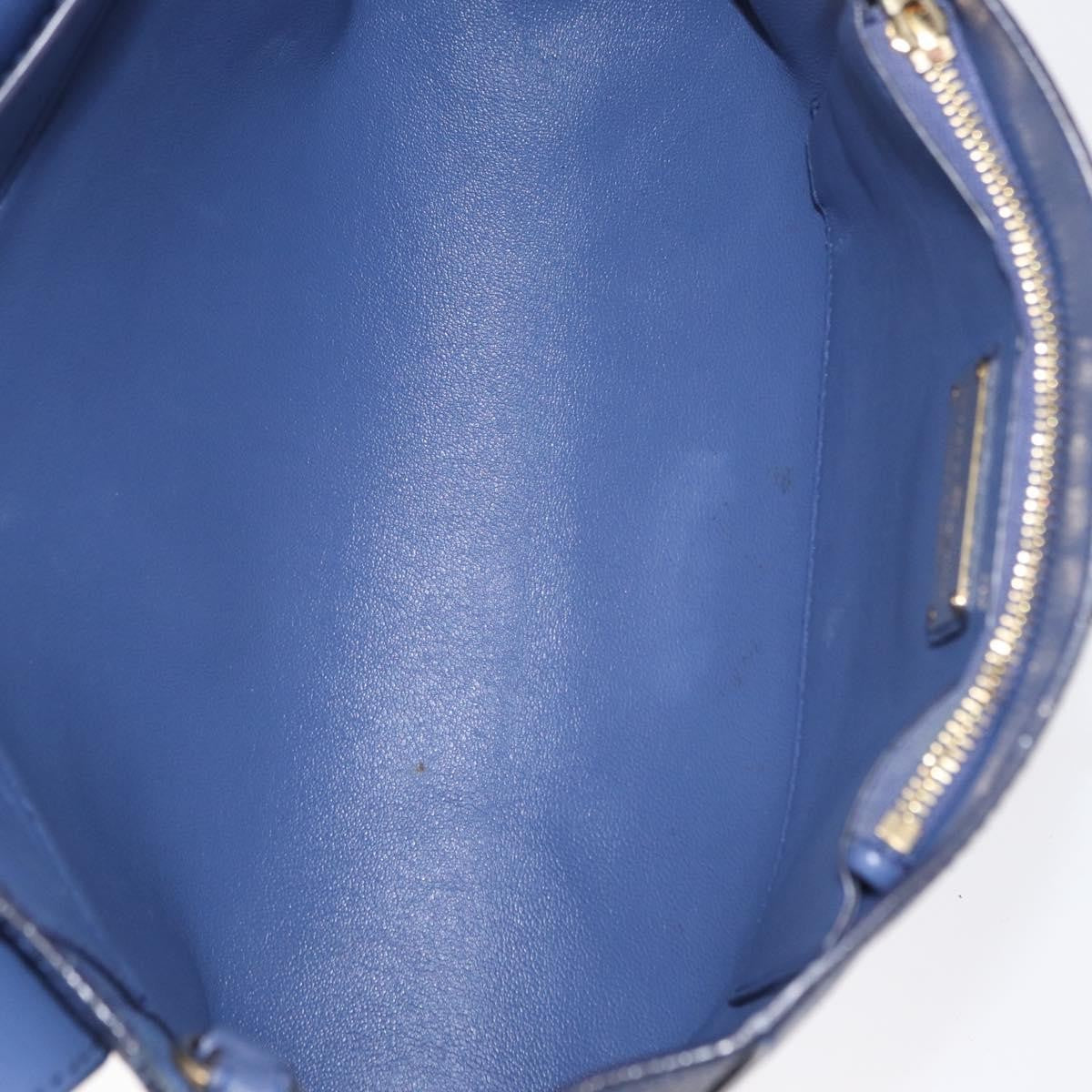 Salvatore Ferragamo Abbey Shoulder Bag Leather, NAVY, LEATHER, Shoulder bag