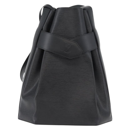 Louis Vuitton Vintage Sac d'Epaule Handbag Epi Leather, BLACK, LEATHER, Shoulder bag