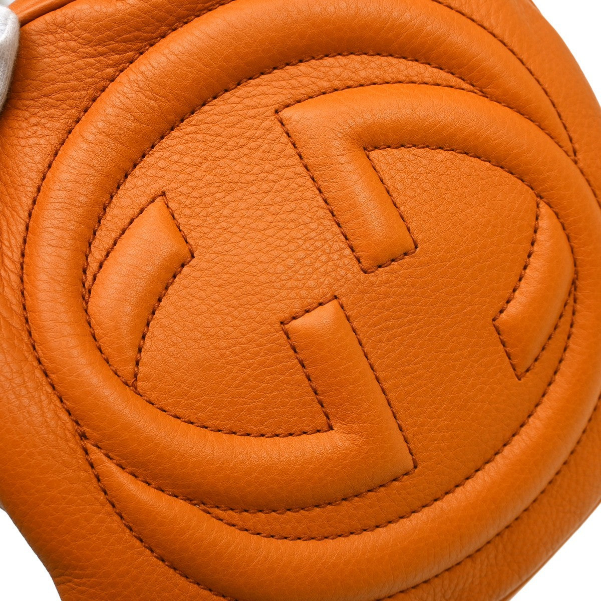 Gucci Soho Boston Bag Leather, Orange, Leather, Handbag