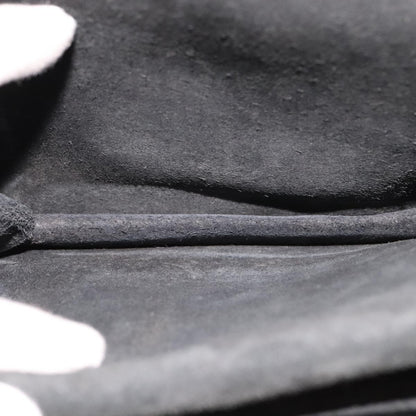 Christian Dior Vintage Shoulder Bag Leather, BLACK, LEATHER, Shoulder bag