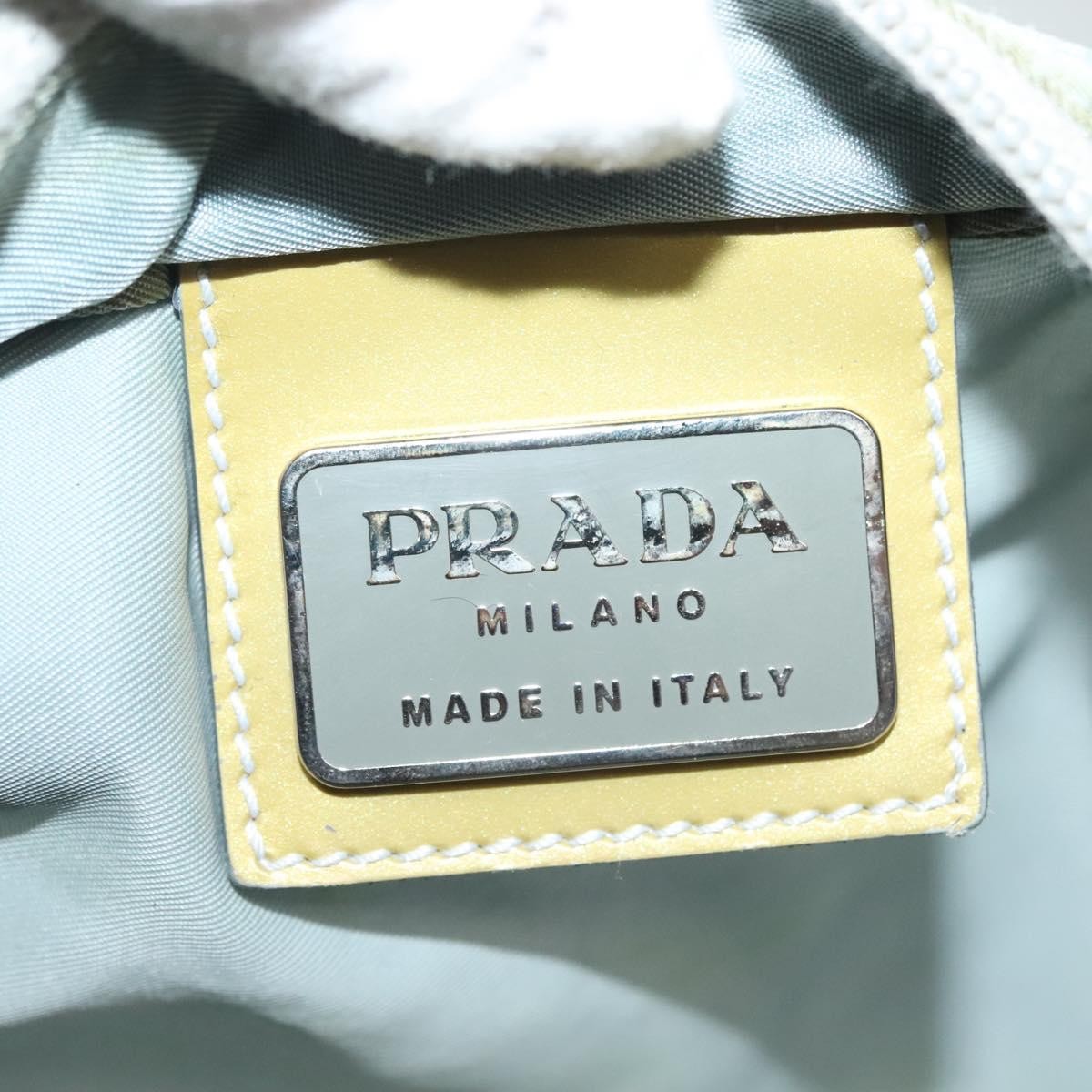 Prada Flat Messenger Bag Tessuto, BLUE, NYLON, Shoulder bag