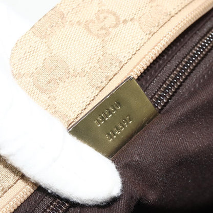 Gucci Web Zip Tote GG Canvas, Beige, Canvas, Tote Bag