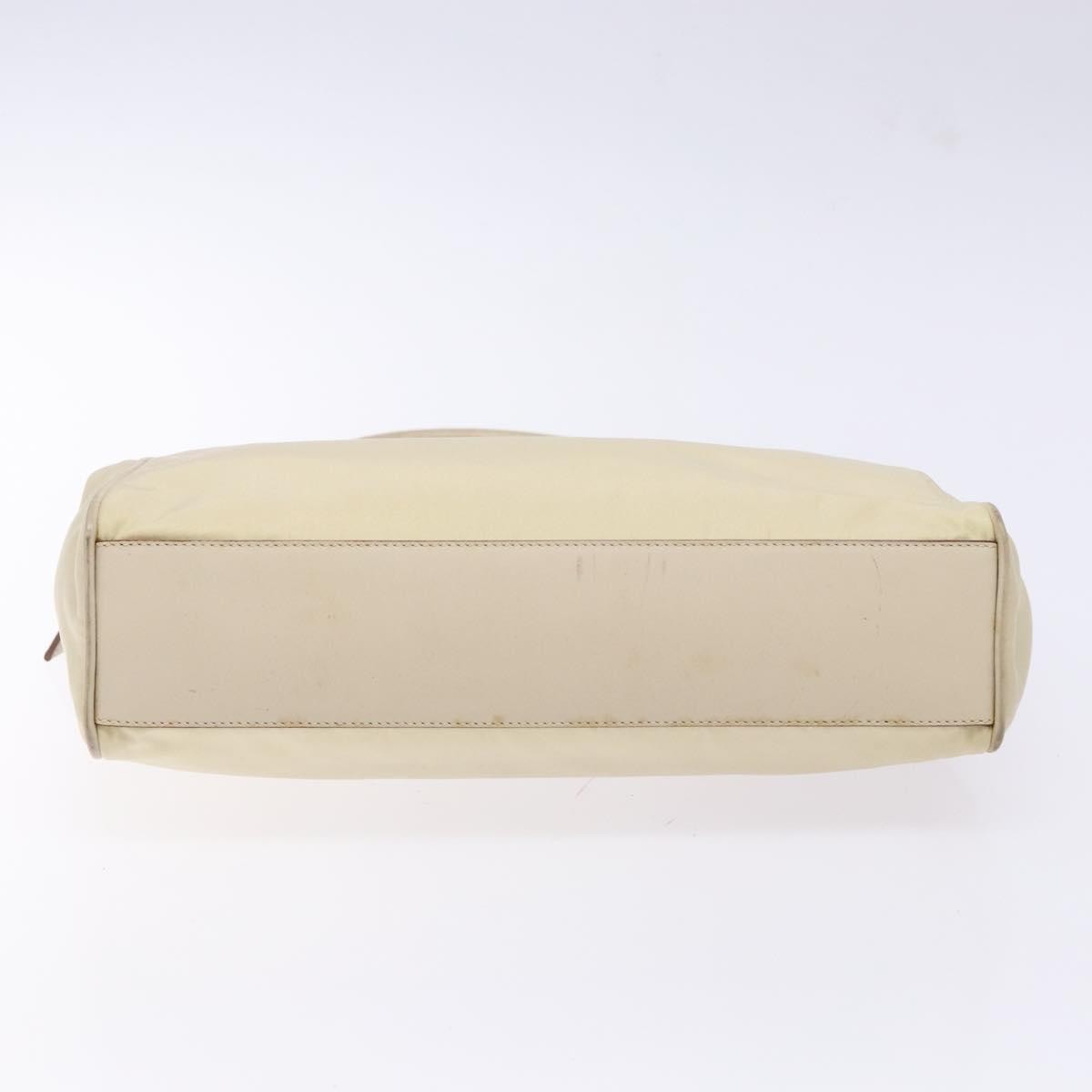 Prada Vintage Handbag Tessuto, BEIGE, NYLON, Handbag