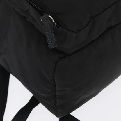 Prada Single Buckle Pocket Backpack Tessuto, BLACK, NYLON, Backpack