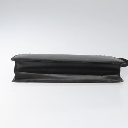 Louis Vuitton Pochette Homme Epi Leather, BLACK, LEATHER, Clutche & pouche