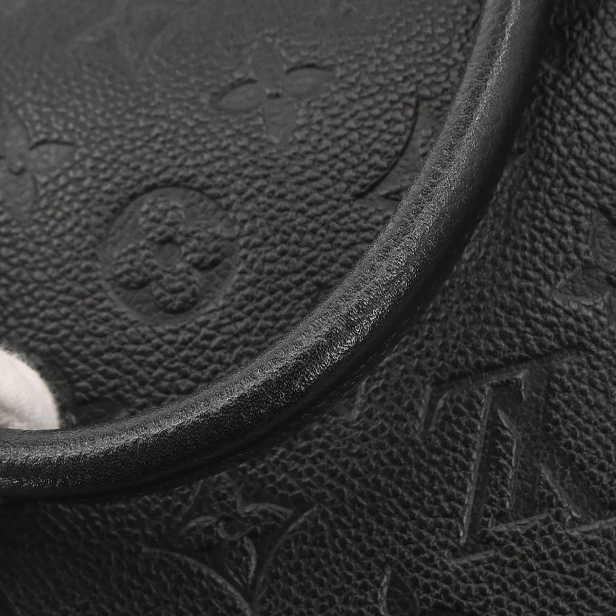 Louis Vuitton Marignan Handbag Monogram Empreinte Leather, BLACK, LEATHER, Handbag