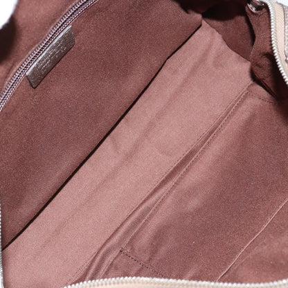 Salvatore Ferragamo Gancini Buckle Shoulder Bag Leather, GOLD, LEATHER, Tote bag