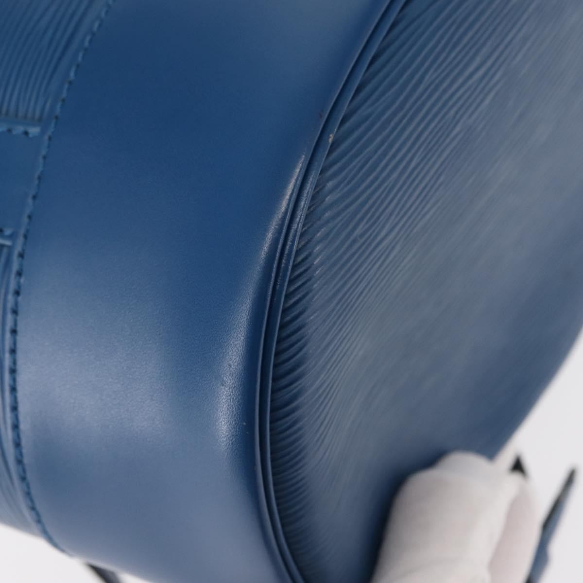 Louis Vuitton Randonnee Backpack Epi Leather, BLUE, LEATHER, Backpack