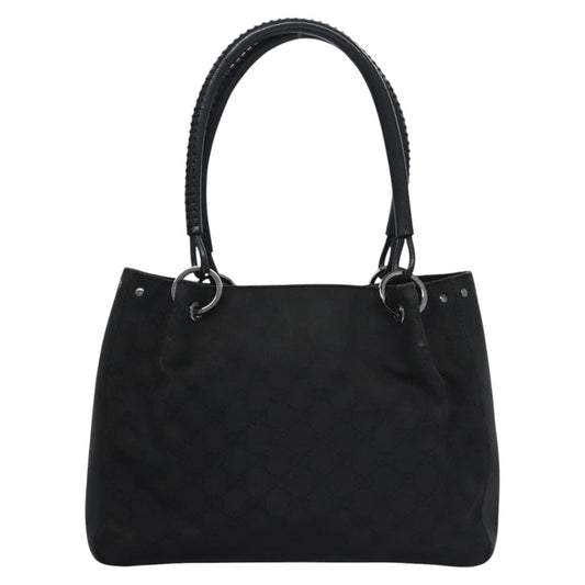 Gucci GG Canvas Bag Canvas, Black, Canvas, Handbag