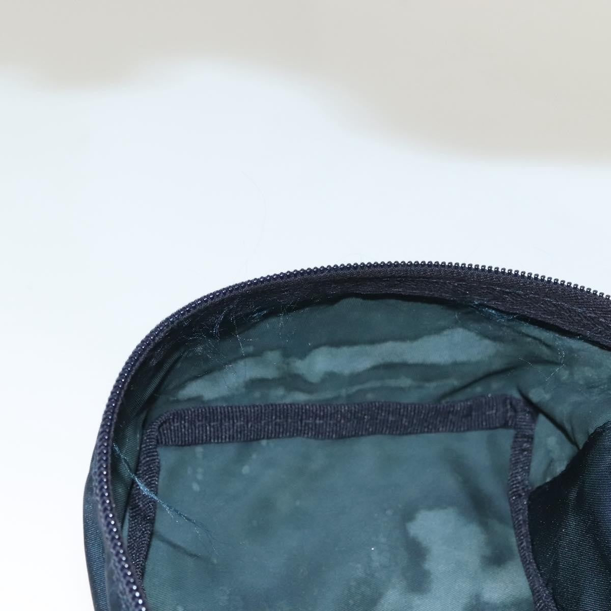 Prada Zip Around Toiletry Bag Tessuto, Navy, Nylon, Clutch