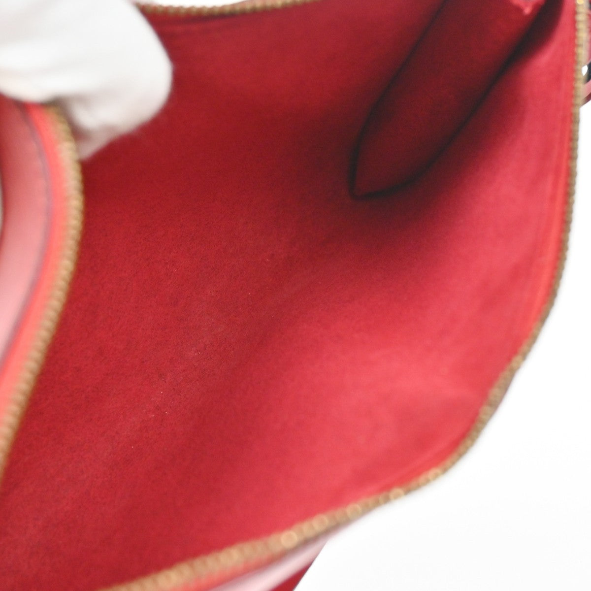 Louis Vuitton Pochette Accessoires Epi Leather, Red, Leather, Clutch