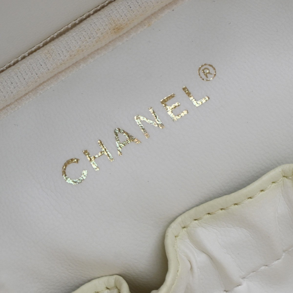 Chanel Vintage Timeless Cosmetic Case Caviar, PINK, LEATHER, Handbag