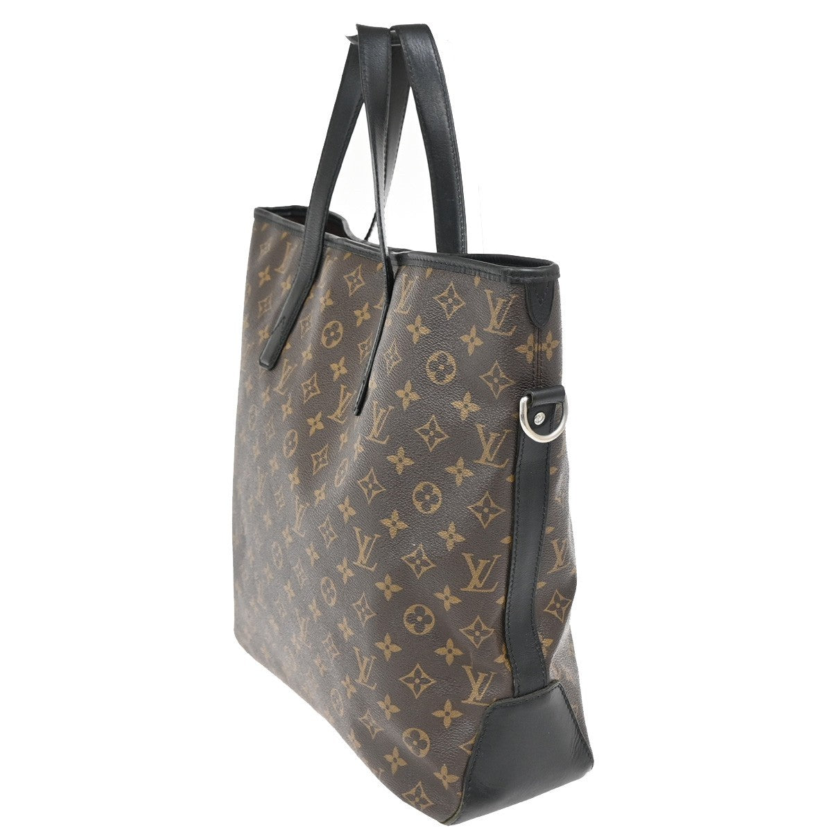 Louis Vuitton Davis Handbag Macassar Monogram Canvas, BROWN, CANVAS, Handbag