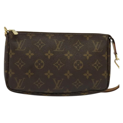 Louis Vuitton Pochette Accessoires NM Monogram Canvas, BROWN, CANVAS, Clutche & pouche