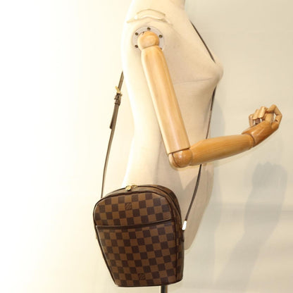 Louis Vuitton Ipanema Handbag Damier, BROWN, CANVAS, Shoulder bag
