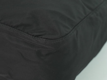 Prada Front Zip Messenger Bag Tessuto, Black, Nylon, Shoulder Bag