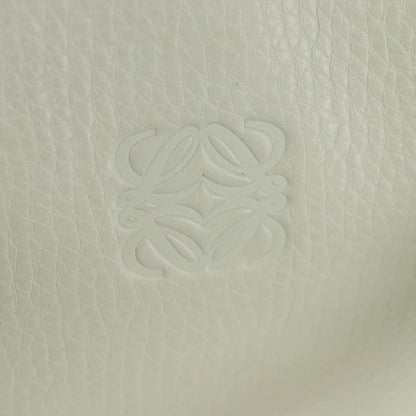 Loewe Amazona NM Bag Leather, WHITE, LEATHER, Handbag