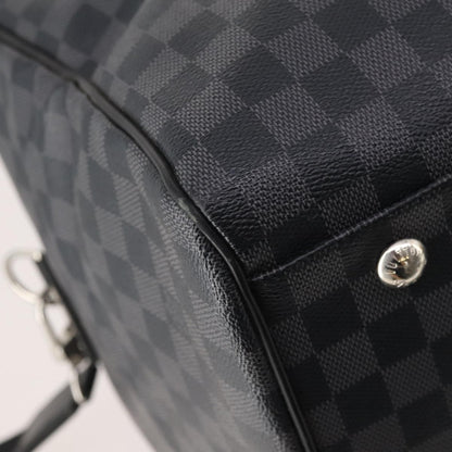 Louis Vuitton Roadster Duffle Bag Damier Graphite, Gray, Canvas, Travel Bag