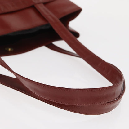 Givenchy Vintage Tote Bag Leather, BROWN, LEATHER, Tote bag