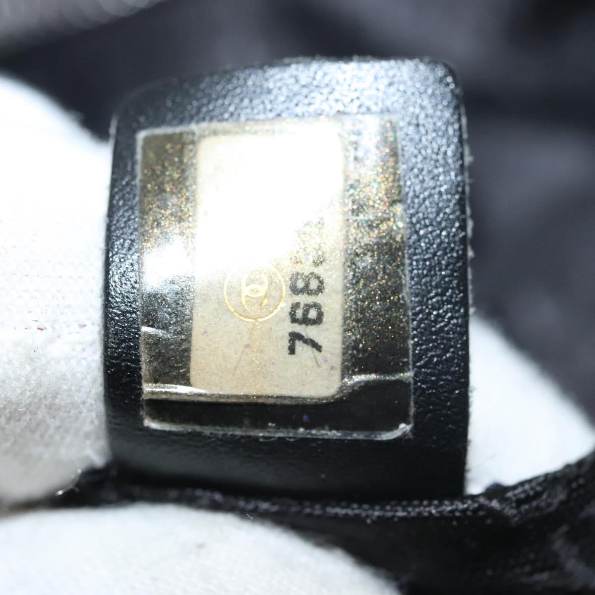 Chanel Chocolate Bar Shoulder Bag Calfskin, BLACK, LEATHER, Shoulder bag