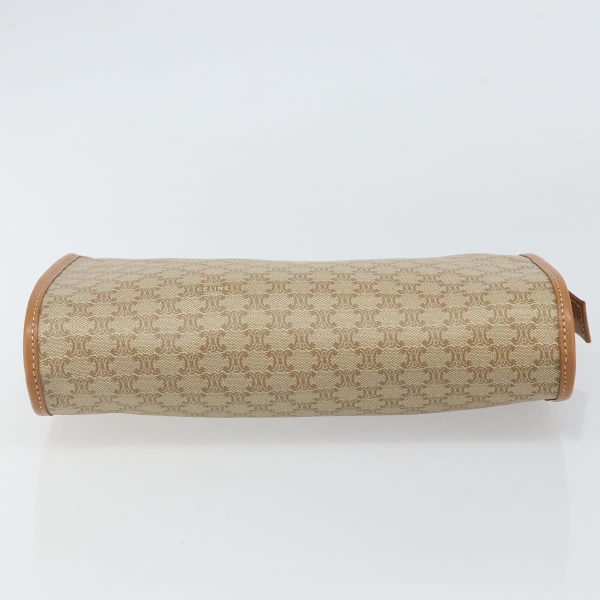 Celine Macadam Pochette Classic, BEIGE, CANVAS, Clutche & pouche