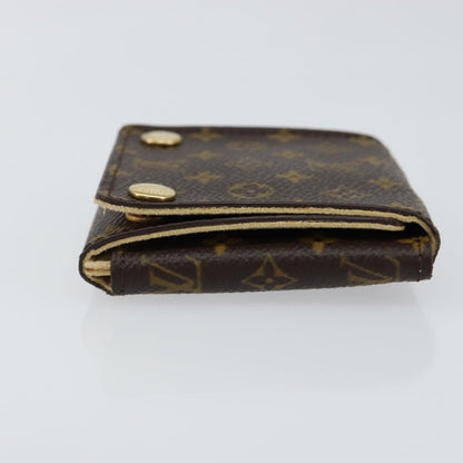 Louis Vuitton CASE JEWELRY BOX Canvas, BROWN, CANVAS, Wallets