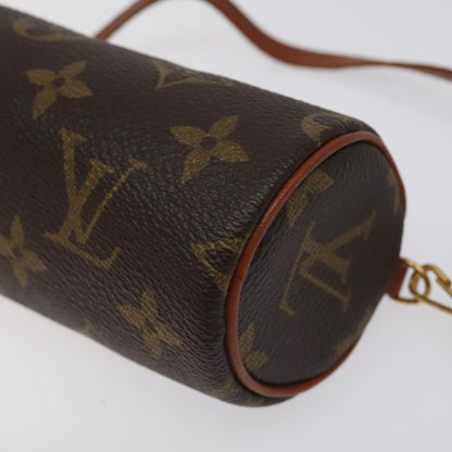 Louis Vuitton Papillon Pochette Monogram Canvas, BROWN, CANVAS, Handbag