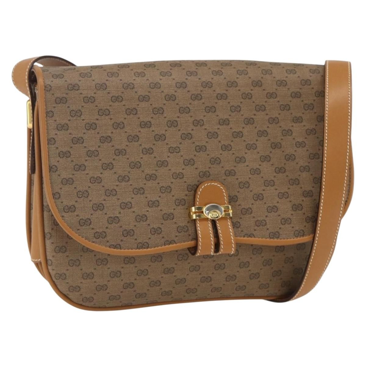 Gucci Micro GG supreme shoulder bag GG canvas, BEIGE, CANVAS, Shoulder bag